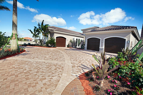 Paver Driveway Replacement in Central Gardens, TX